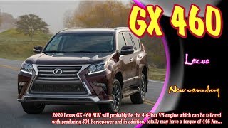 2020 Lexus GX 460 | 2020 Lexus GX 460 Redesign | 2020 Lexus GX 460 SUV | new cars buy