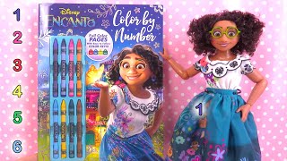 Disney Encanto Color by Number Coloriage par Chiffres