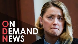 Amber Heard TAKES the STAND: Adult Men Crying is 'Weird'