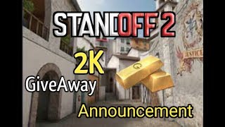 Standoff 2, 2000 Golds Giveaway Announcement | Beta Announce