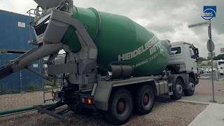 BMS Kunde Heidelberger Fliessestrich arbeitet mit BMS Worker N°1 Fluid Pump
