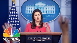 White House Press Briefing - July 23, 2018 | NBC News