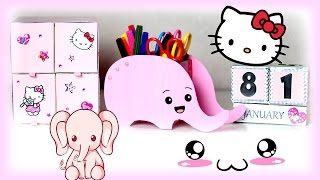 DIY Снова в школу ✎ Организация рабочего стола ✎ Органайзеры своими руками ✎ Back to school ? Afinka