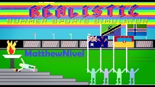 Realistic Summer Sports Simulator ♦ Симулятор Летних Олимпийских Игр