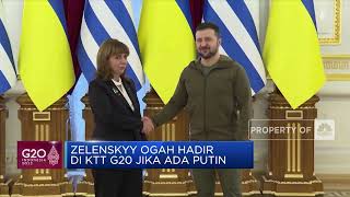 Duh! Zelenskyy Ogah Hadir Di KTT G20, Kenapa Ya?