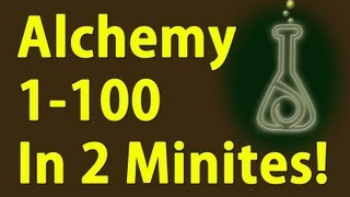Alchemy 1-100 in 2 Minutes and Make Gold - Skyrim Fastest way to level - YouTube