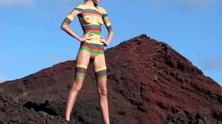 body painting. ivana - multicolor. photo shoot