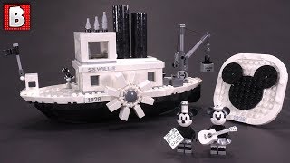Steamboat Willie LEGO Ideas Set Review 21317