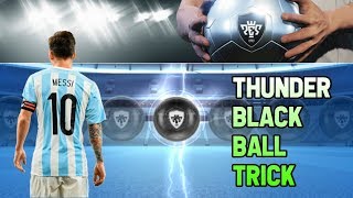 Thunder Black ball Trick in Silver pack|| pes 2019 mobile