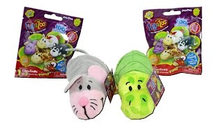 Flip a Zoo Series 1 Collectible Figures Blind Bags and Plush Unboxing Toy Review
