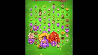Blossom Blast Saga Level 134 No Boosters
