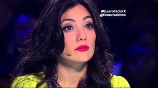 Nicole Lainez - At Last | (Programa 4) Casting Factor X Kids Ecuador 2015