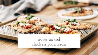 Oven-Baked Chicken Parmesan