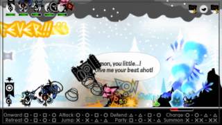 Patapon 3 Walkthrough pt 12:  Naughtyfins and the Ice Fortress of Introversion