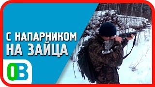 Охота на зайца с напарником \\ Охота с подписчиком
