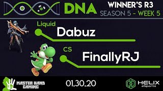 DNA S5:W5 - Liquid | Dabuz (Byleth) Vs. CS | FinallyRJ (Yoshi) - Winners R3
