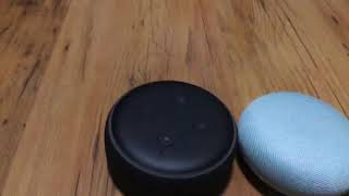 Diferencias y versus del Amazon echo de amazon y google home de google fail en grabación