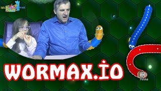 Wormax.io (Slither.io Benzeri Eğlenceli Yılan Oyunu) - Eğlenceli Oyun Videosu - Funny Games