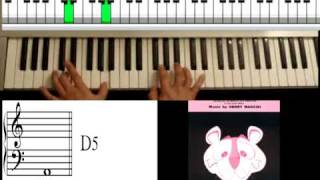 pantera rosa piano tutorial (Pink panther theme song)