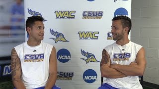 CSUB Soccer-Teammates w/ James Garces and Lucas Dall'Orso