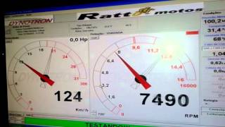 FAZER 600  sem Ratto Power e com  Ratto Power Performance