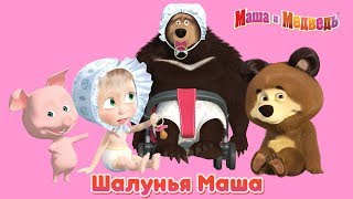 Маша и Медведь - Шалунья Маша! ?  Веселые шутки и розыгрыши Маши ?