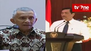 Luhut Binsar Panjaitan Berseteru Dengan Amien Rais