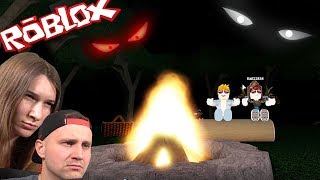 Странный Пикник в Roblox Camping Что с нами произошло в лесу Игра как мультик от Super Family Game