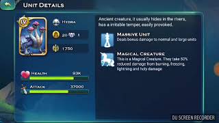 99k Boss Hydra slayer Art of conquest AOC tactics school stage