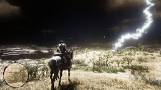 Red Dead Redemption 2 - Weather Effects: Rain, Wind and Lightning