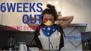 6WEEKSOUT | UPDATE WOCHE 7&8 | BIKINI WETTKAMPF- DIÄT | PUMPING PINAR