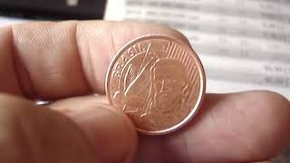 RARA MOEDA DE 5 CENTAVOS 2009 VALIOSA VOCE TEM ELA ? ENTAO VEJA VALOR
