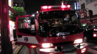 火災現場違いで大混乱。The confused fire spot.
