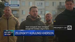 Rusia Pergi Dari Kherson, Zelenskyy Sapa Warga
