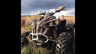 DANGER!!! Карьерный переворот! НЕ ПОВТОРЯТЬ!!! ОПАСНО ДЛЯ ЖИЗНИ!!! ATV CENTER KHARKOV