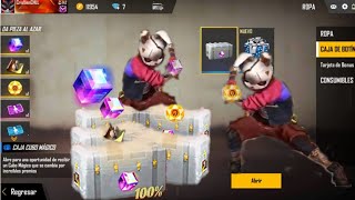 Abriendo 100 cajas de Cubo Mágico en Free  Fire