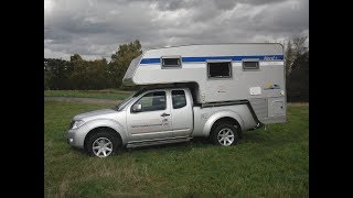 Wohnkabine Nordstar Camp 8 S (2014) auf Navara D40 KC