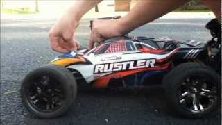 Traxxas Rustler VXL - Devil - Venom Battery Speed Run