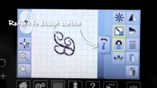 10/10 BERNINA 580 / 570 QE / 560: embroidery editing and extras