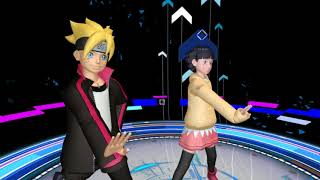[MMD Boruto] Boruto & Himawari - Caramelldansen (+Motion DL)