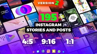 After Effects Template: Instagram Stories and Posts Pack