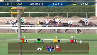Gulfstream Park Carrera 8 - 30 de Junio 2018