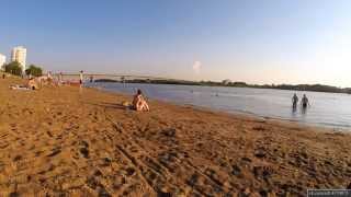 Пляж г.Омск Timelapse video