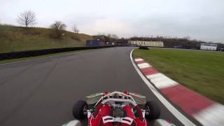 Gokart træning på Københavns gokartbane.