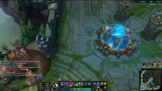 [NA Master] Quas Top Teleport Swain vs Maokai Most3 [9/6/19 Double Kill] 2016-05-19