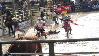 rodeo st agréve 2008 acccident