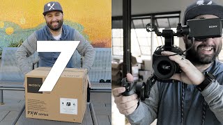 Sony FS7 Unboxing, Setup, and Footage!