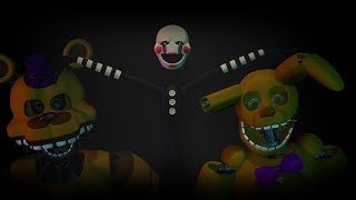 Fredbear's Family Diner Jumpscares - TheAguzC Animation