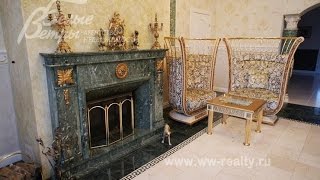 Дом с отделкой в стиле барокко в поселке у озера Согласие-2 на Калужском шоссе