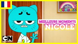 Le Monde Incroyable de Gumball ?? | Les meilleurs moments de Nicole #1